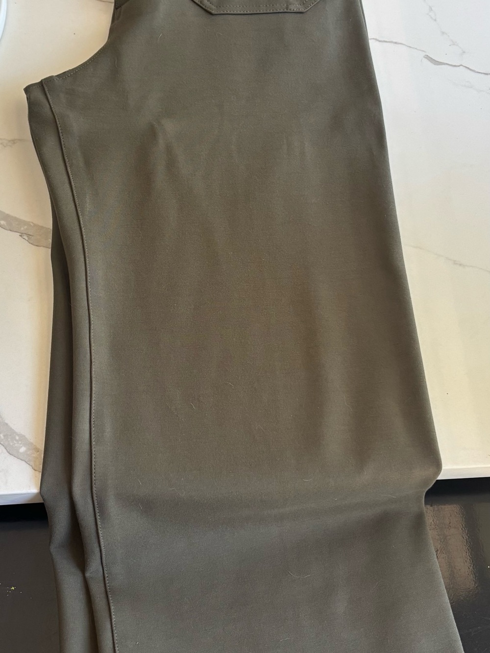 Anthropologie Colette Olive Green Utility Pants - Picture 3 of 4